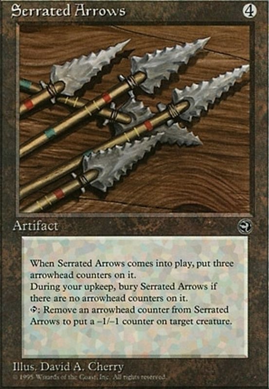 Serrated Arrows