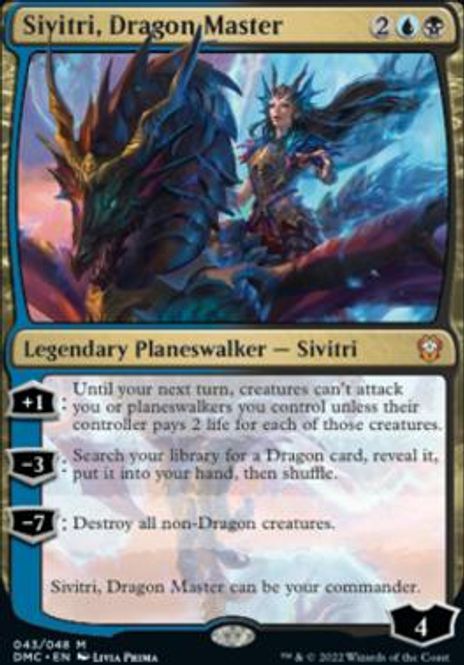 Hovedbilde Sivitri, Dragon Master (foil)