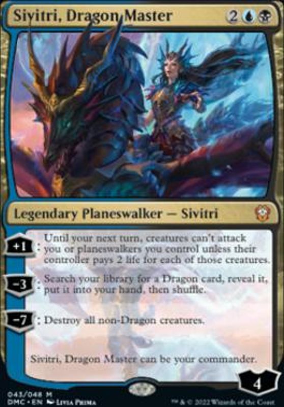 Sivitri, Dragon Master (foil)