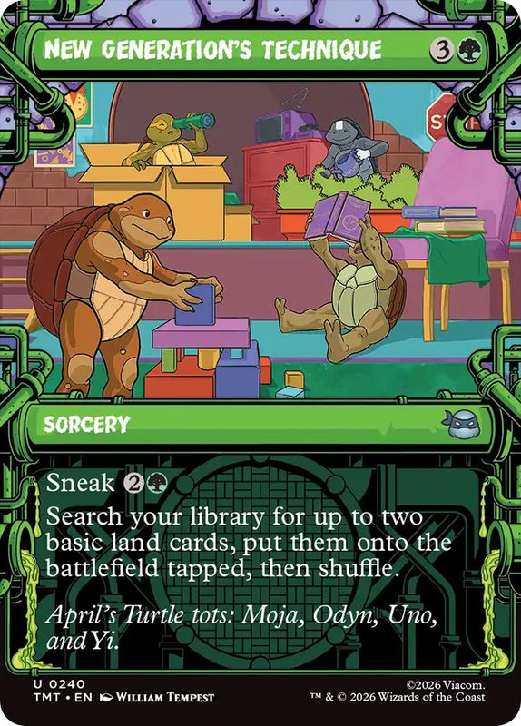 New Generation's Technique (Showcase) (Foil)