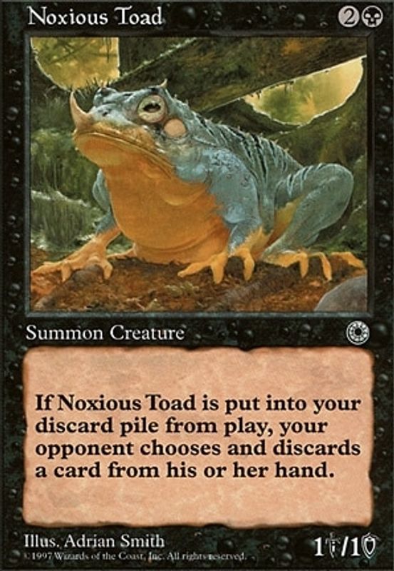 Noxious Toad