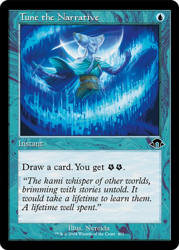 Tune the Narrative (Retro Frame) (Foil)