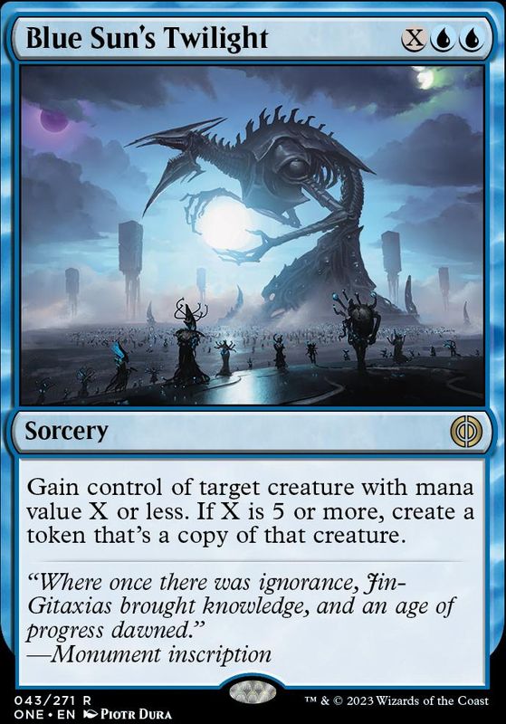Blue Sun's Twilight (foil)