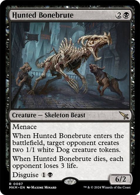 Hovedbilde Hunted Bonebrute (Foil)
