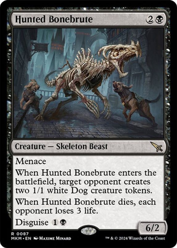 Hunted Bonebrute (Foil)
