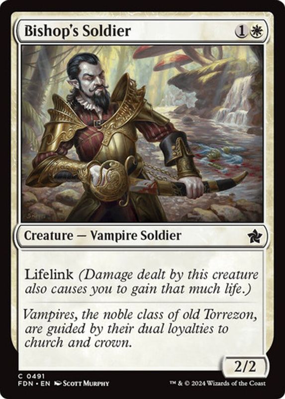 Bishop's Soldier (Foil)
