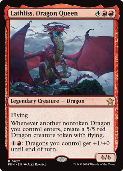 Hovedbilde Lathliss, Dragon Queen (Foil)