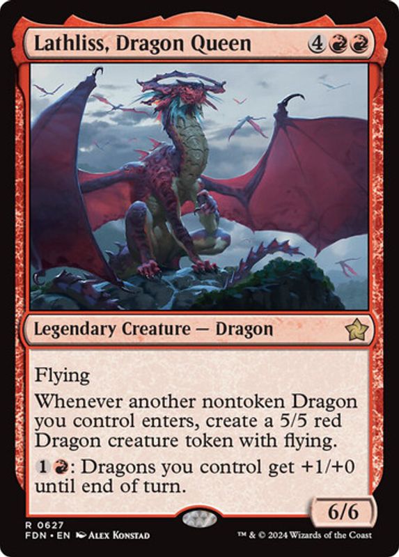 Lathliss, Dragon Queen (Foil)
