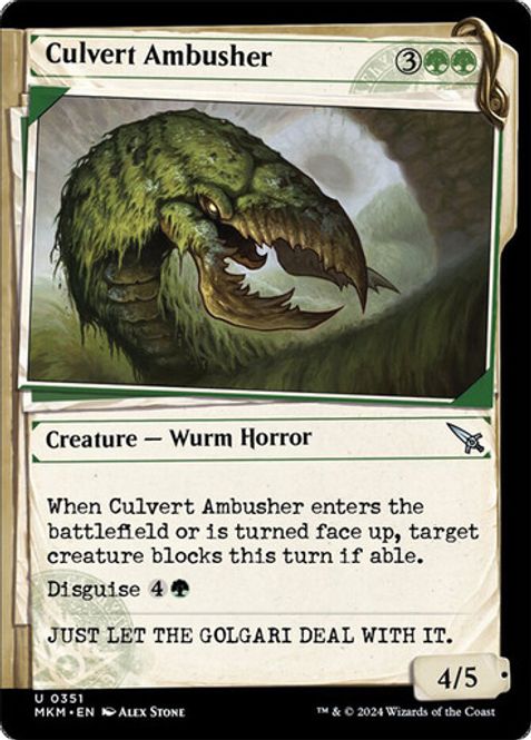 Hovedbilde Culvert Ambusher (Showcase)