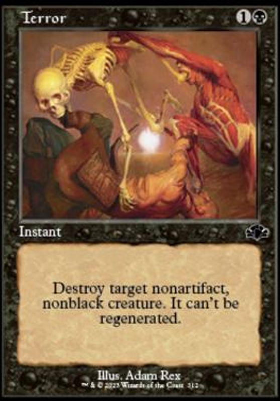 Terror (Retro Frame) (foil)