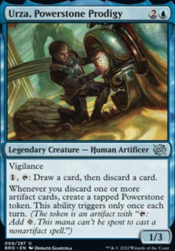 Urza, Powerstone Prodigy (foil)