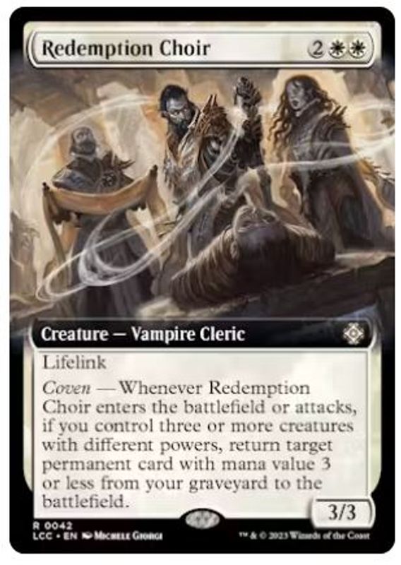 Redemption Choir (Extended Art)