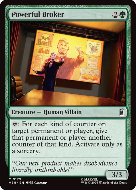 Hovedbilde Powerful Broker (Foil)