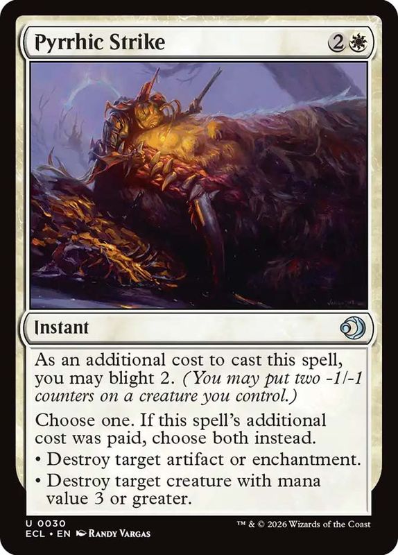 Pyrrhic Strike (Foil)