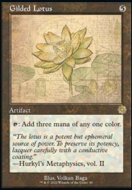 Hovedbilde Gilded Lotus (Schematic Art) ...