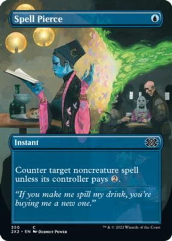 Spell Pierce (Borderless) (foil)