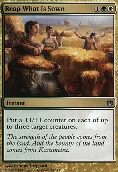 Hovedbilde Reap What Is Sown