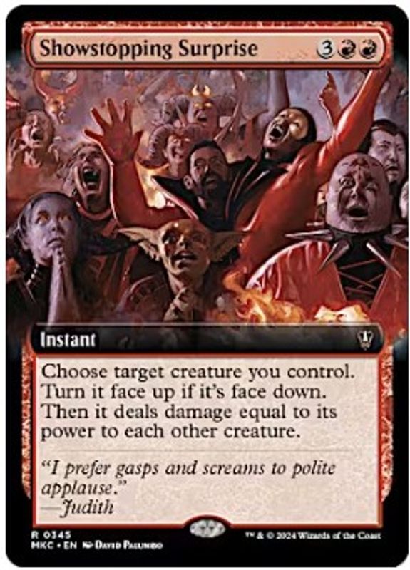 Showstopping Surprise (Extended Art)