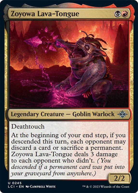 Zoyowa Lava-Tongue (Foil)