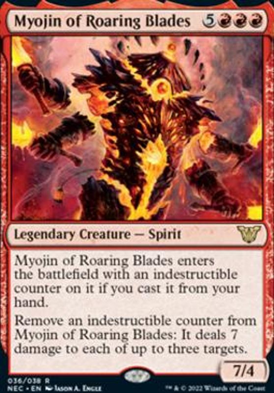 Myojin of Roaring Blades (foil)