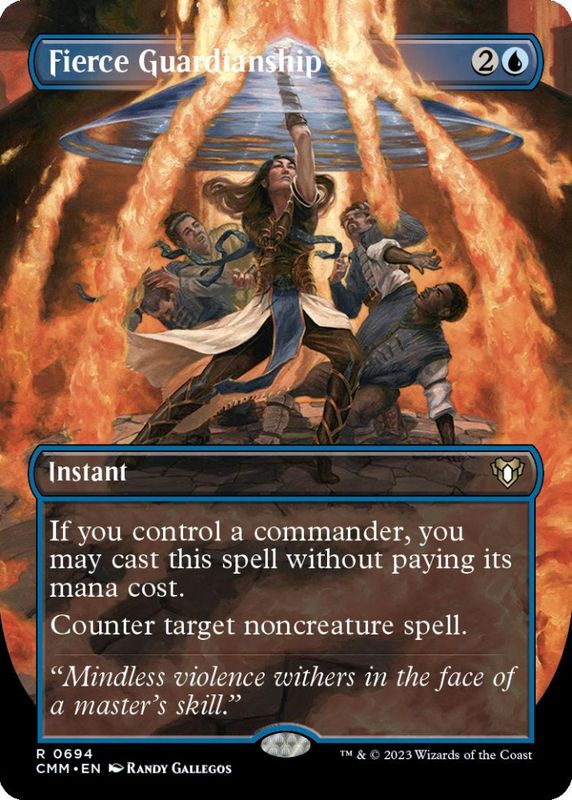 Fierce Guardianship (Borderless) 