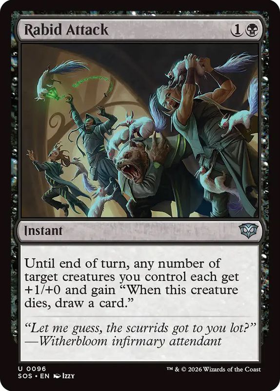 Rabid Attack (Foil)