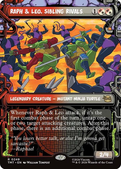 Hovedbilde Raph & Leo, Sibling Rivals ...