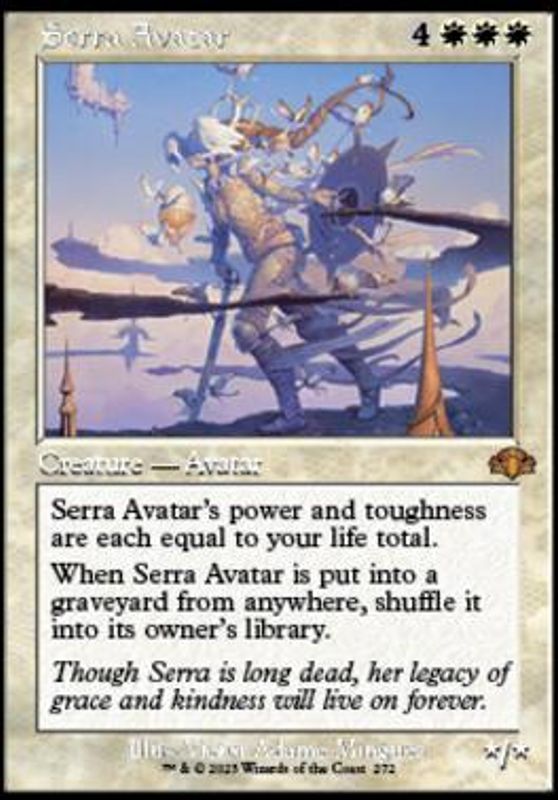 Serra Avatar (Retro Frame) (foil)