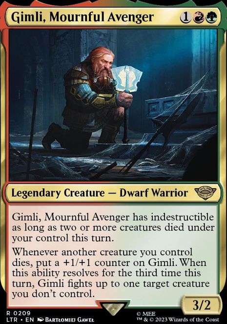 Hovedbilde Gimli, Mournful Avenger ...