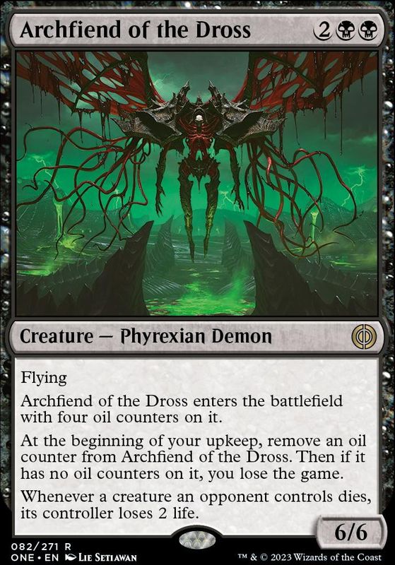 Archfiend of the Dross (foil)