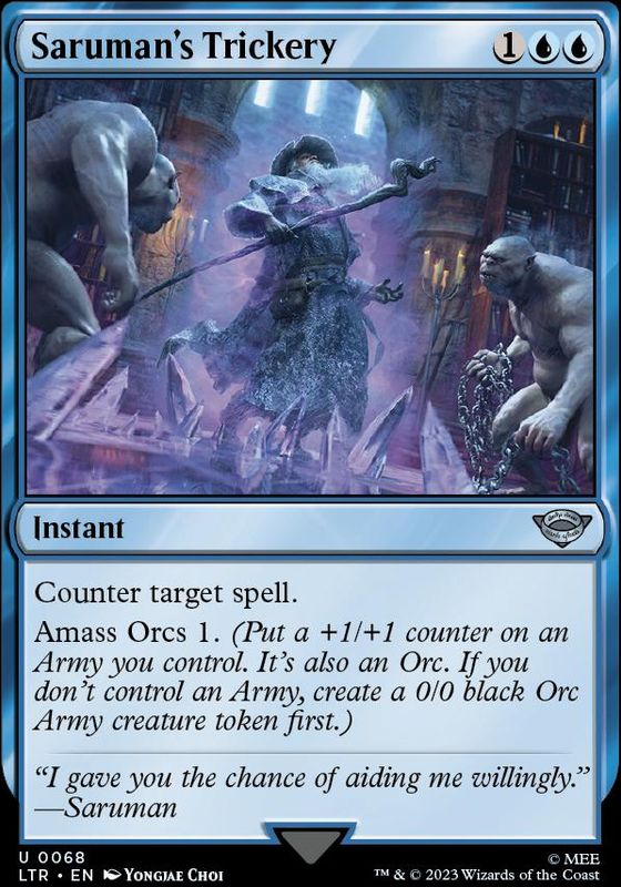 Saruman's Trickery (foil)