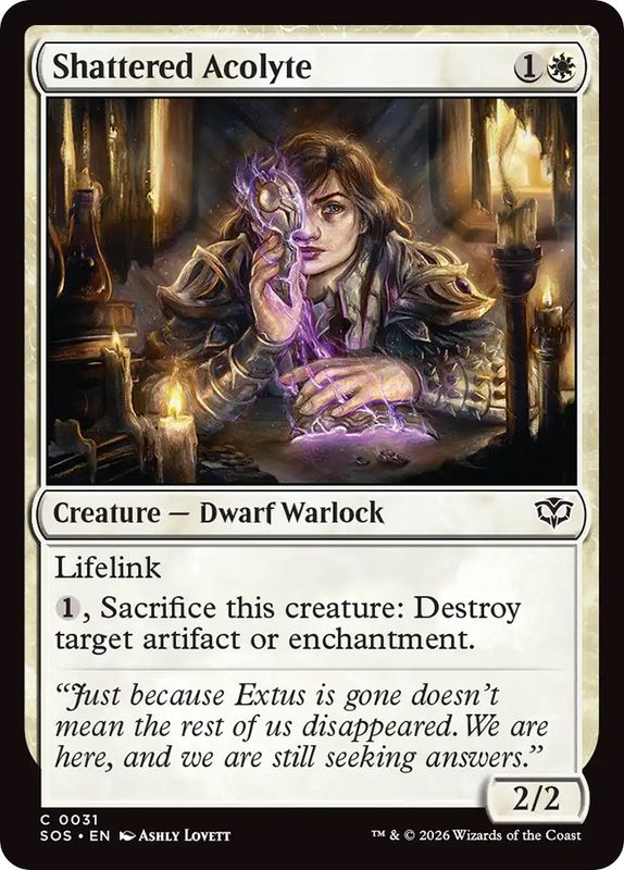 Shattered Acolyte (Foil)
