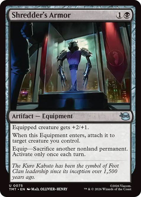 Hovedbilde Shredder's Armor