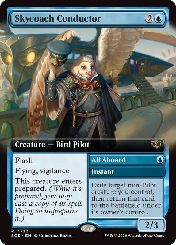 Skycoach Conductor // All Aboard (Extended Art)