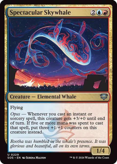 Hovedbilde Spectacular Skywhale (Foil)