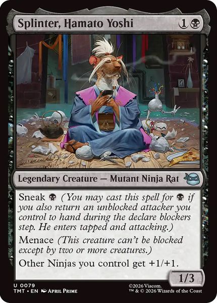 Hovedbilde Splinter, Hamato Yoshi