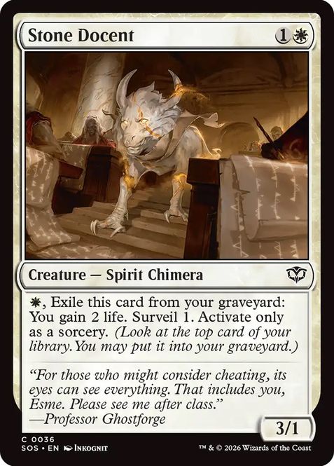Hovedbilde Stone Docent (Foil)