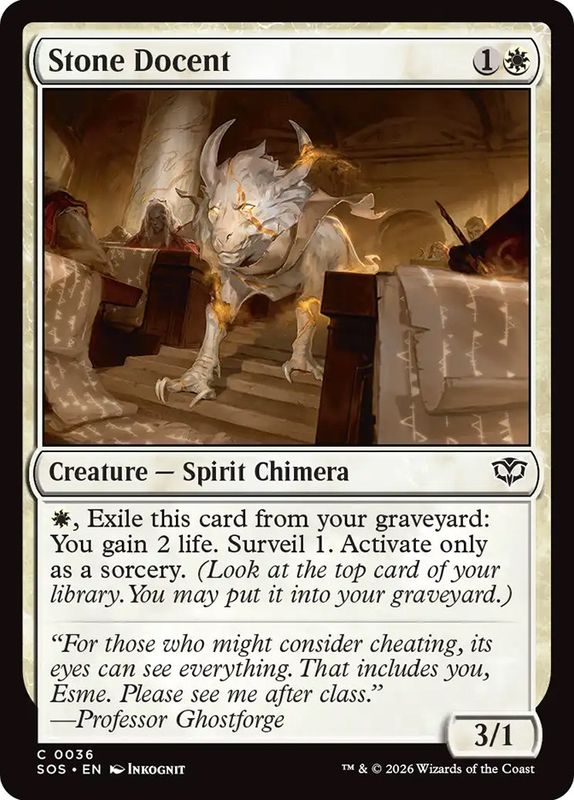 Stone Docent (Foil)