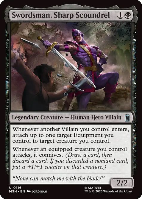 Hovedbilde Swordsman, Sharp Scoundrel ...