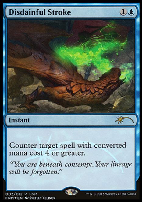 Hovedbilde Disdainful Stroke (FNM Foil)