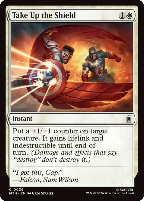 Hovedbilde Take Up the Shield (Foil)