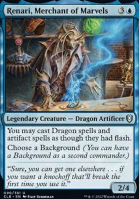 Renari, Merchant of Marvels
