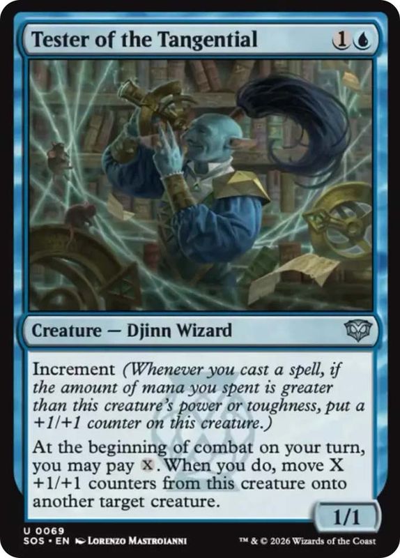Tester of the Tangential (Foil)