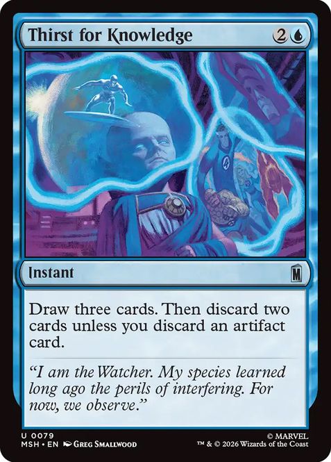 Hovedbilde Thirst for Knowledge (Foil)
