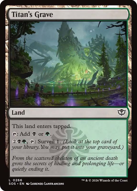 Titan's Grave (Foil)