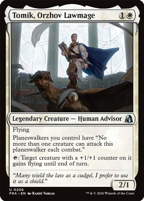 Tomik, Orzhov Lawmage (foil)