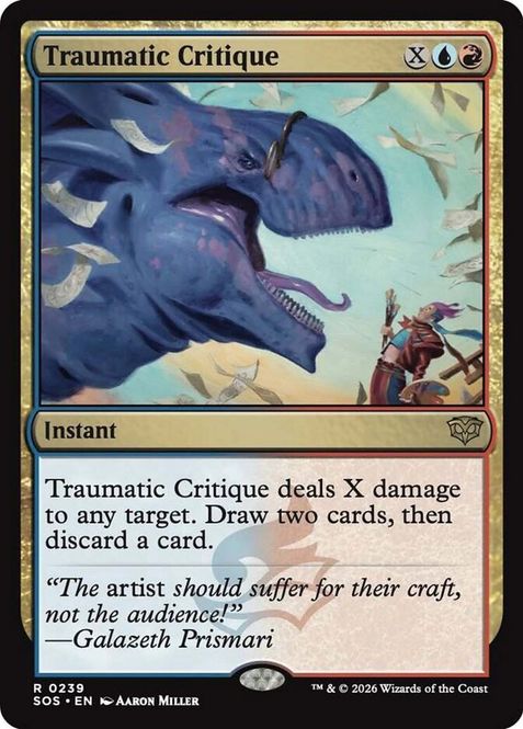 Hovedbilde Traumatic Critique (Foil)