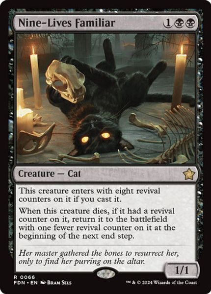 Hovedbilde Nine-Lives Familiar (Foil)