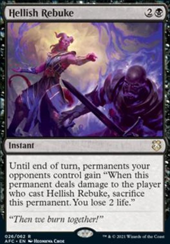 Hellish Rebuke