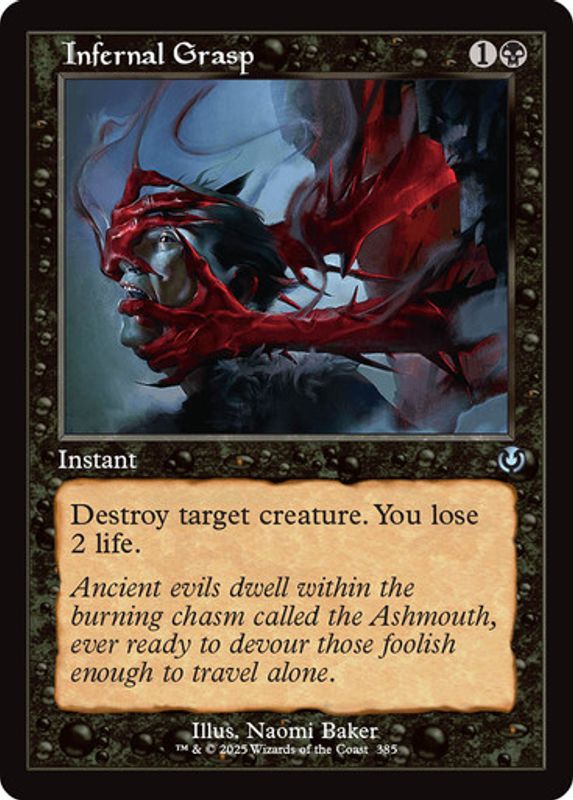 Infernal Grasp (Retro Frame) (Foil)
